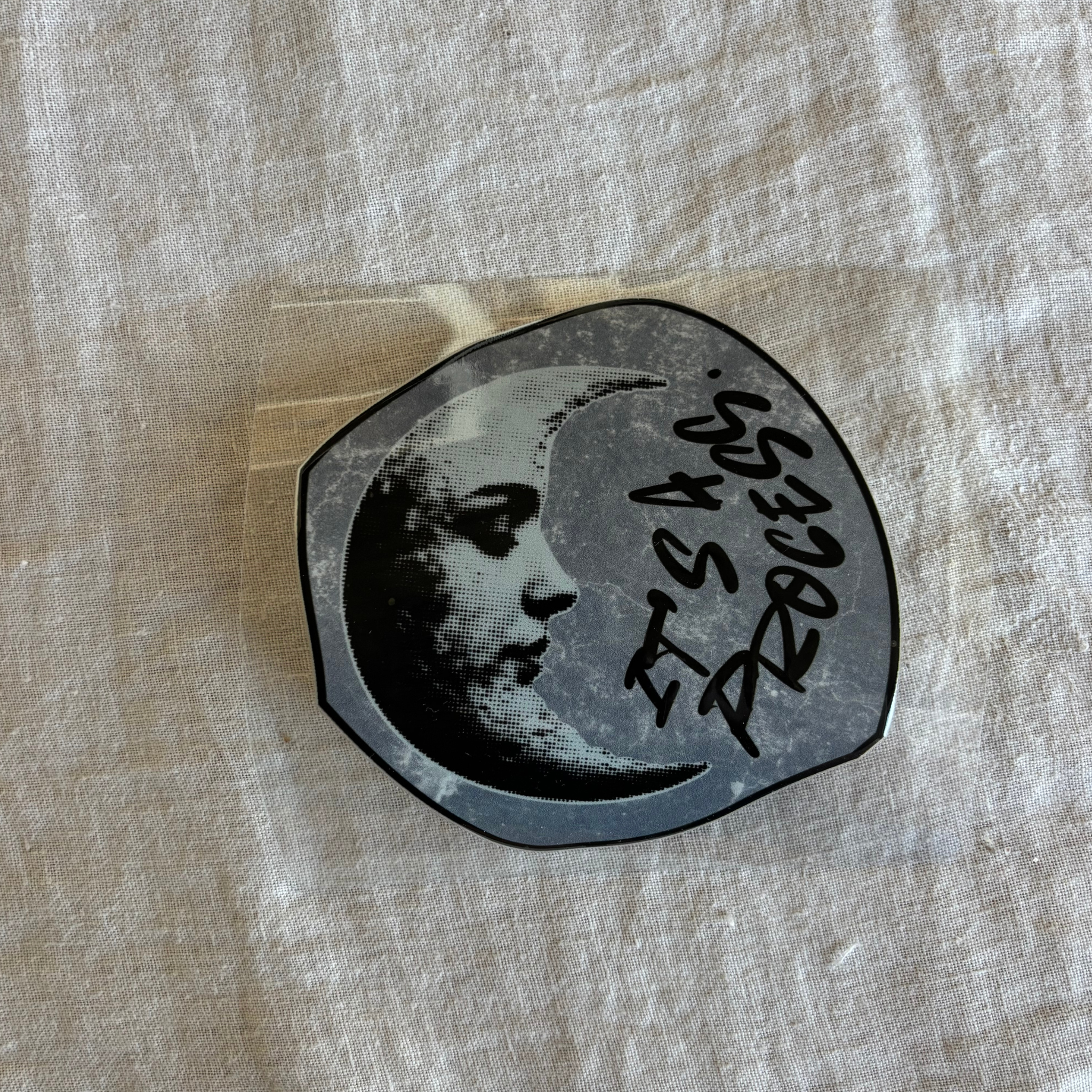Moon Perma-Sticker